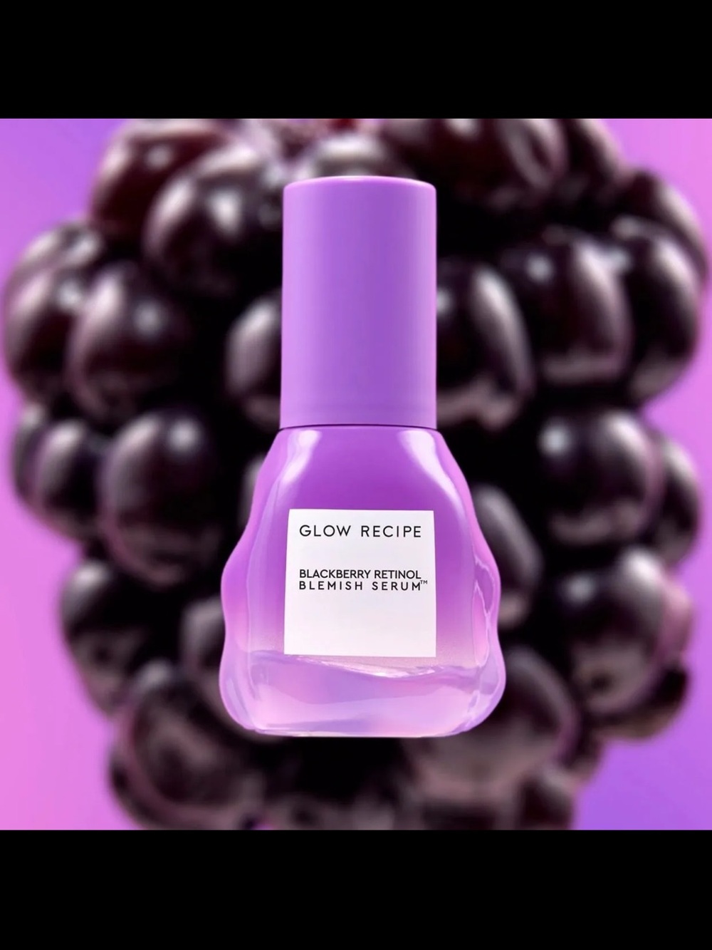 NWOB Glow Recipe Blackberry Retinol Blemish Serum Full Size